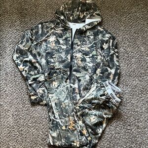 Camouflage Hooded Jacket